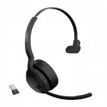 Juhtmevaba k&otilde;rvaklapp Jabra Evolve2 55 Link380A/390A UC, &uuml;ks k&otilde;rv