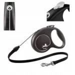 Automaatne Flexi Black Design M koerarihm kuni 20 kg koertele