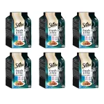 Niiske kassitoit Sheba želeega, tuuni, l&otilde;he ja valge kala maitsed, 36 x 50 g