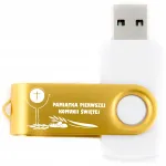 GOLD AND 8 GB USB m&auml;lupulkade komplekt esimeseks armulauaks, 10 tk graveeringuga