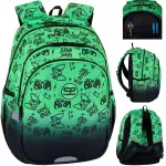 Coolpack Jerry Game Over Green F029969 koolikott 1.&ndash;3. klassile