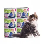 Animal Island teraviljavaba m&auml;rg kutsikate toit vasikaliha ja j&auml;neselihaga 6x185 g