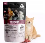 PET REPUBLIC m&auml;rg kassitoit steriliseeritud kassidele, veise liha kastmes, teraviljavaba, 100 g