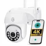 8 MP 4K IP-kaamera v&auml;litingimustele WiFi IP66 5x suumiga liikumistuvastusega