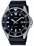 Meeste sportlik Casio MDV-107 k&auml;ekell rihmaga, veekindel 200 m, karp