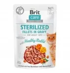 M&auml;rg kassitoit Brit Care Sterilized, k&uuml;&uuml;likuliha, 85 g