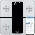 Vannitoa kaalud Vitafit VT7018, t&auml;psus 0,05 kg, rakenduse funktsiooniga