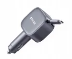 ANKER auto laadija USB-C, 75 W, keeratava kaabliga