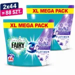 Pesukapslid Fairy Non Bio Platinum, 88 tk, jasmiini l&otilde;hnaga