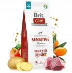 BRIT CARE Sensitive koeratoit p&otilde;dralihaga, teraviljavaba, 12 kg