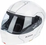 Mootorratturi kiiver Klim GT1 Expedition SM, valge l&auml;ikiv