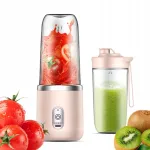Mini USB puuviljade mahlapress roosa