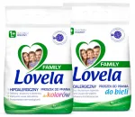 Pesupulber Lovela Family valgele ja v&auml;rvilisele villale, 2 x 2,1 kg, 56 pesukorda