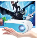 Mini projektor Nasin, kaasaskantav, toetab 1080p
