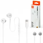 JBL Tune 305C USB-C valged juhtmega sisek&otilde;rvaklapid