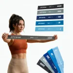 Treeningkummide komplekt XTREXO Mini Power Band, 5 tk, mitmev&auml;rviline