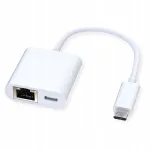 Roline USB-C kuni gigabit Ethernet adapter, PD 100W, 3.2 Gen2