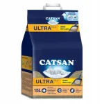 CATSAN Ultra Plus klompuv kassiliiv, 15 l