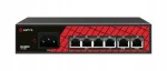 V&otilde;rgul&uuml;liti Safire SF-SW0604HIPOE-60, 6 porti, 4 PoE, 2 uplinki, 60 W