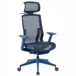 Kontoritool Spacetronik, sinine, ergonoomiline, v&otilde;rk, 135 kg, p&ouml;&ouml;rlev