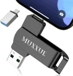 MUXXUE 128GB 3in1 USB m&auml;lupulk, v&auml;line m&auml;lu fotodele ja videotele