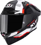 KYT R1R CARBON ZONE punane mootorrattakiiver, suurus S, ECE 22.06