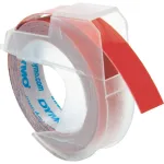 Dymo S0898150 kleebiv lint, 9 mm, 3 m, punane, ekstruderitele