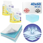 Vahetatavad aluslinad MEDIBED PLUS 40x60, mittesteriilsed, PREMIUM, 2 x 30 tk.
