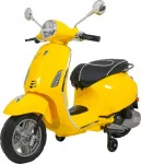 Laste elektriline t&otilde;ukeratas Vespa, 2 ratast, 12V aku, 2 mootorit