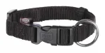 Trixie Classic koera kaelarihm, must, S-M, 30&ndash;45 cm, 15 mm, nailon