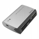 Kaardilugeja HAMA All in One, USB 2.0, SD / microSD / CF / MS, 480 Mbps, h&otilde;bedane
