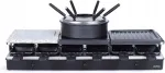 LIVOO raclette fond&uuml;&uuml; grill 1650W, must, 12-le inimesele