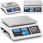 Kaalud arvutusfunktsiooniga RS232, 3 kg, 0,05 g, LCD, roostevaba teras, t&ouml;&ouml;koja jaoks