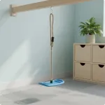 Laste riputatav kiik, lihtne paigaldada, sinine