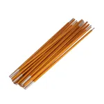 Telgipostid alumiiniumist sulamist, 13-osaline, 8,5 mm, 395 cm, kuldne