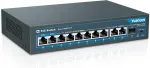 L&uuml;liti YuanLey, 11 PoE+ gigabit porti, SFP, 120W, AI Watchdog