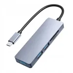 USB-C jagaja 5in1 microSD, TF ja USB 3.0-ga, MacBookile