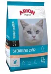 Steriliseeritud kassidele m&otilde;eldud kuivtoit ARION Original l&otilde;hega, 300 g