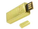 USB-m&auml;lupulk 16 GB kuldse v&auml;rvusega Gold Bar