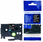 Iseteipuv lint BROTHER TZe-335, must, 12 mm