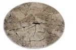 &Uuml;mmargune vaip 120 cm, kaamelitooni, THICK HIT