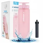 Wessper Activemax Clarti GLASS 680ml filtreeriv veepudel 1 filtriga