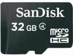 SANDISK microSD 32GB Class 4 m&auml;lukaart