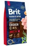 Kuiv koeratoit BRIT PREMIUM BY NATURE ADULT LARGE veiselihaga, 8 kg