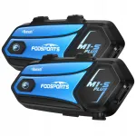 Mootorratturite raadio Fodsports M1-S Plus, kuni 10 kasutajat, FM raadio