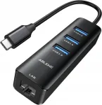 ABLEWE 4-in-1 USB-C kuni Ethernet adapter (RJ45)