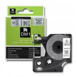 DYMO D1 53713, 53718 kleebiv lint, 24 mm x 7 m, valge musta tekstiga