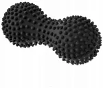 Tullo SUPER Duoball massaažirull, 15,5 cm, must