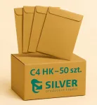 Pruunid &uuml;mbrikud C4 (A4), 90 g/m&sup2;, 50 tk