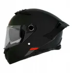 Mootorratturi kiiver MT Thunder 4 SV, must matt, integraalne